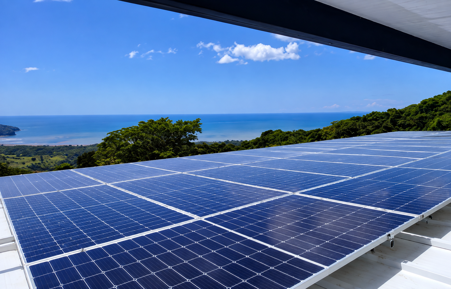 Instalación solar real de ETECH Green Energy